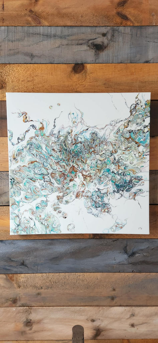 Ma terre - 24" x 24"