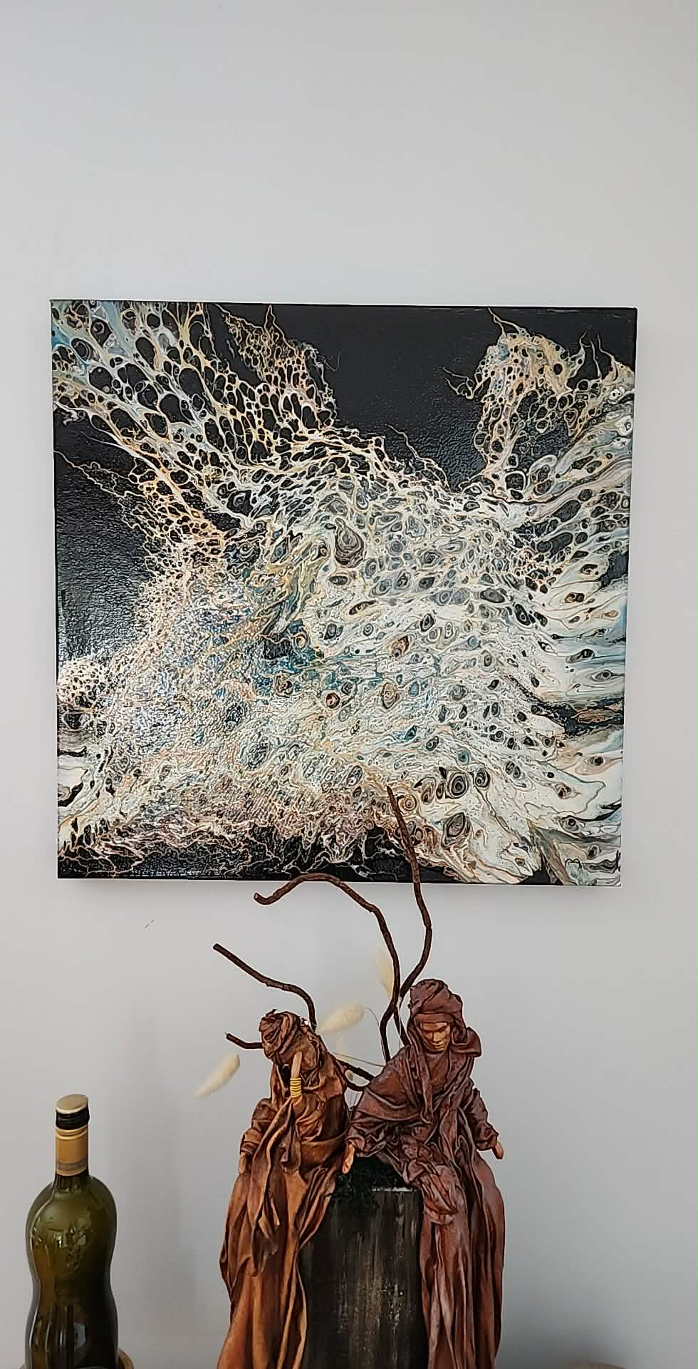 Éclatement - 24" x 24" (VENDUE)