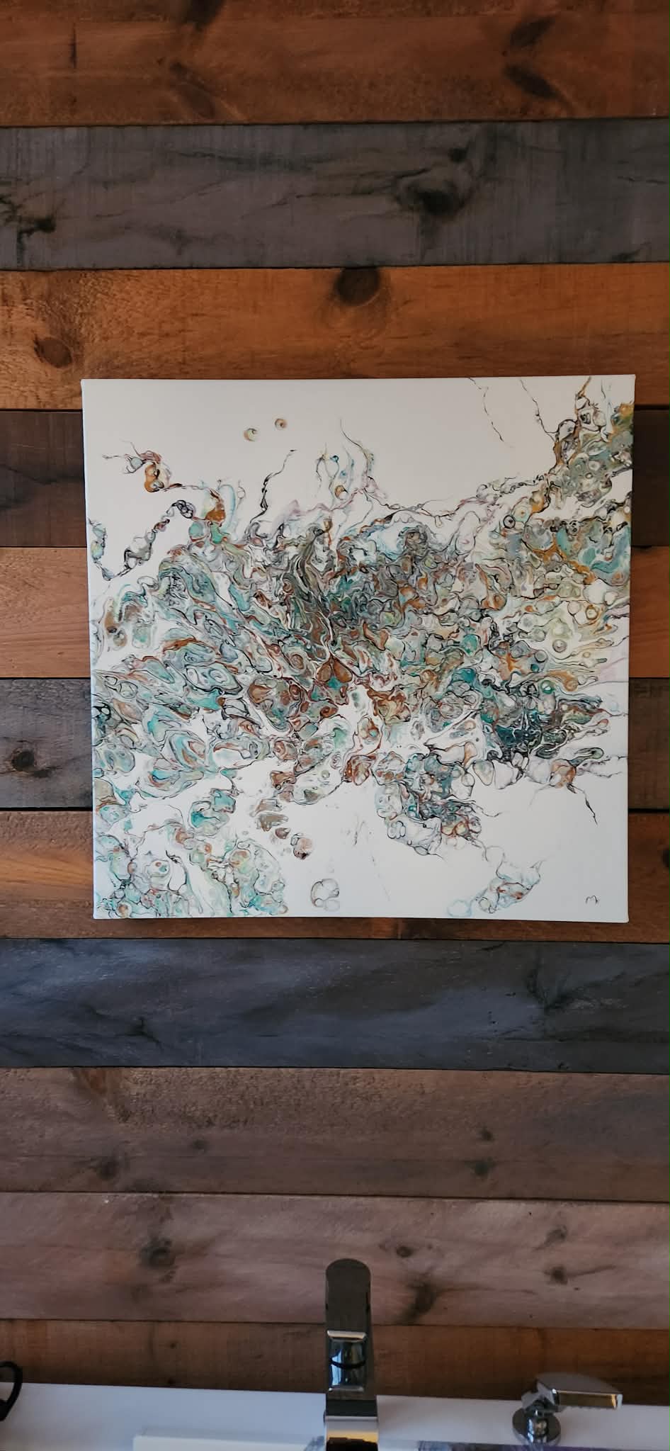 Ma terre - 24" x 24"