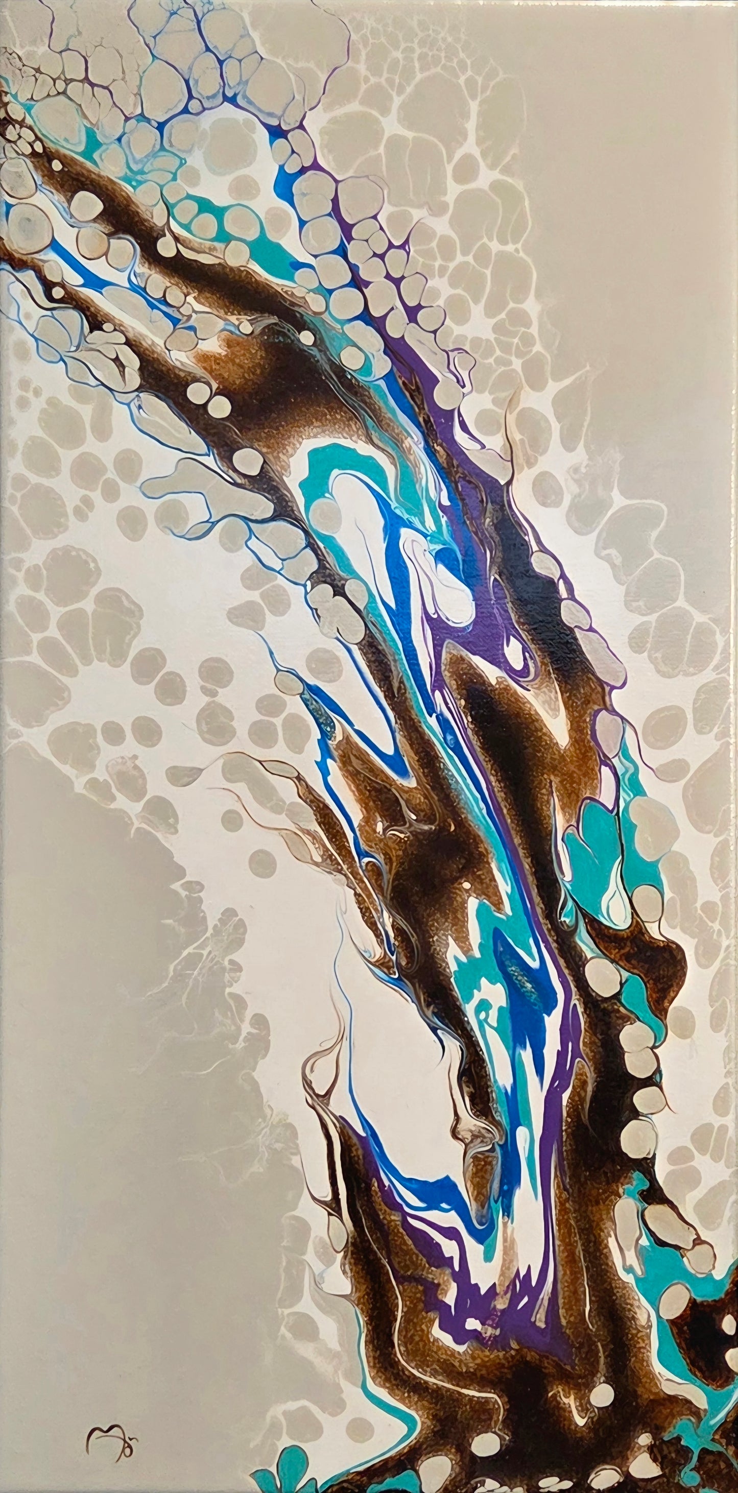 Énergie silencieuse - 24" x 12"