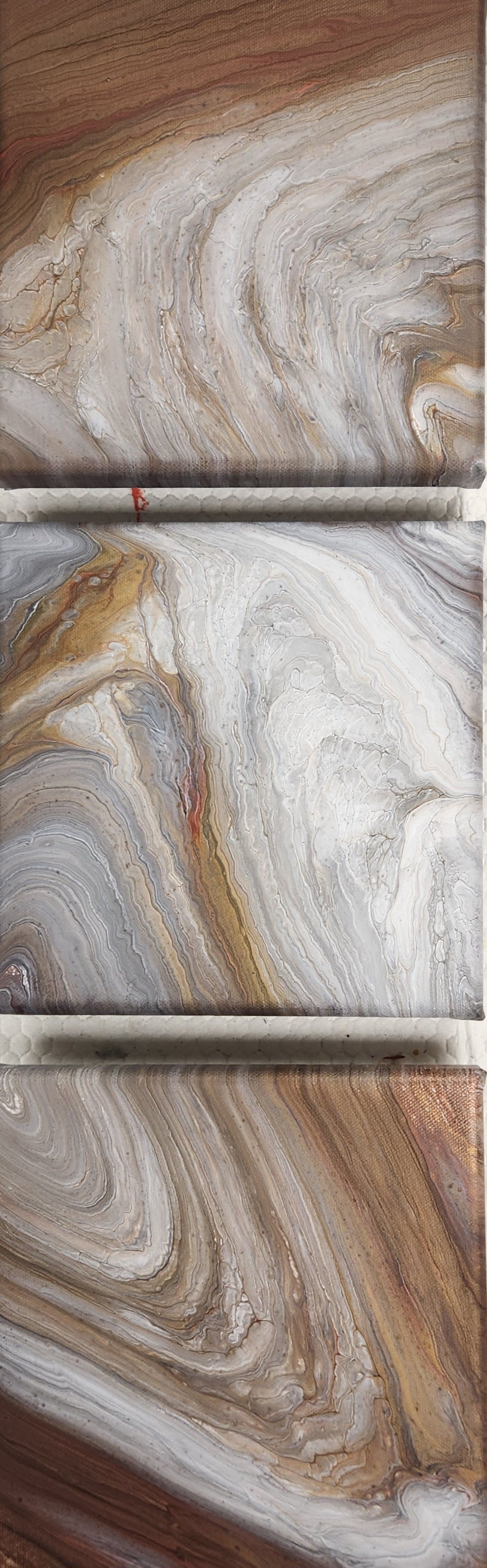 Triptyptique Intemporelle - 3 (8" x8")