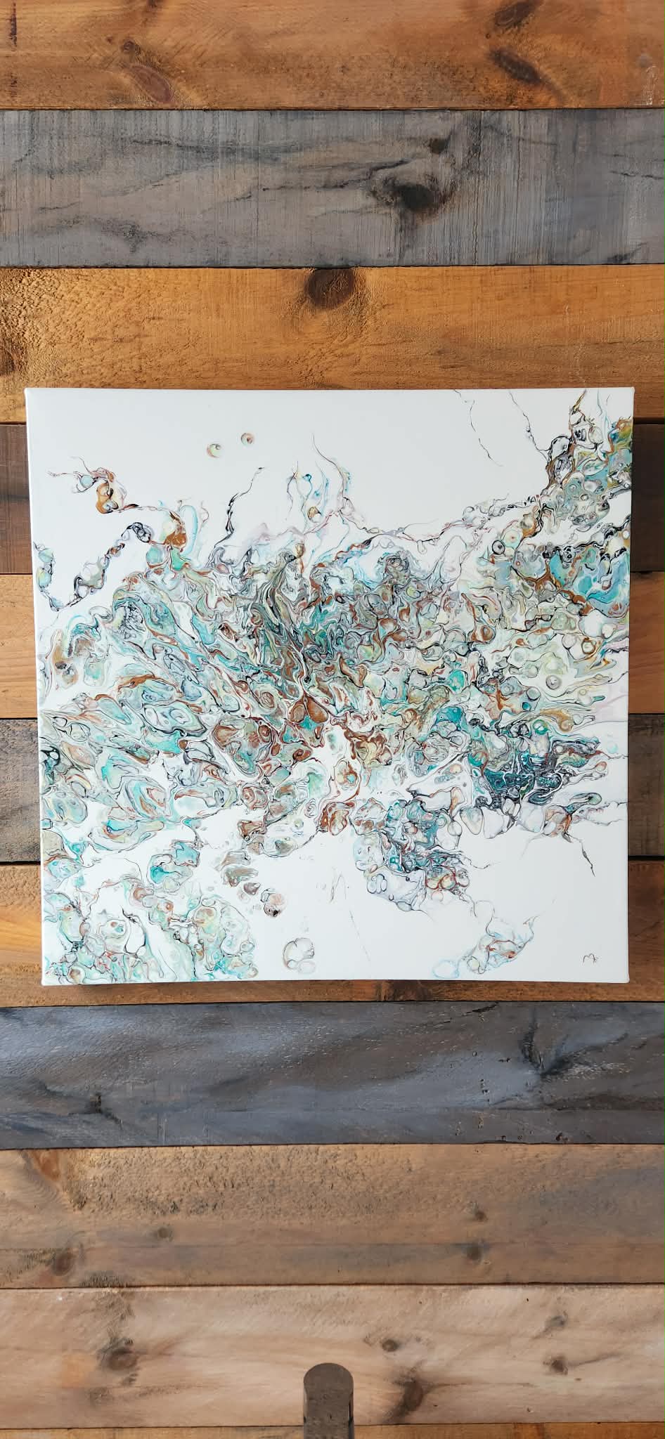 Ma terre - 24" x 24"