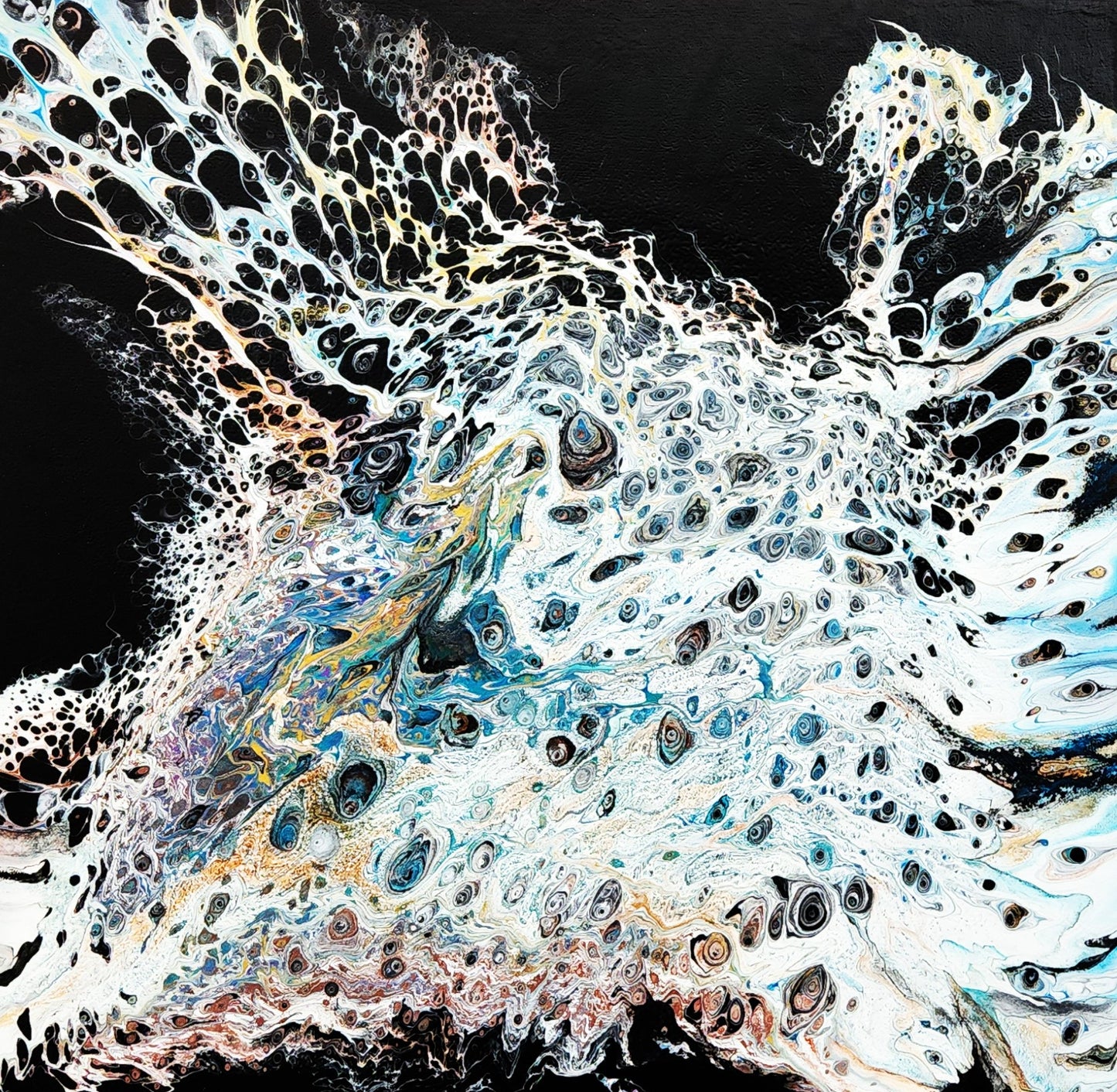 Éclatement - 24" x 24" (VENDUE)