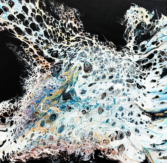 Éclatement - 24" x 24" (VENDUE)