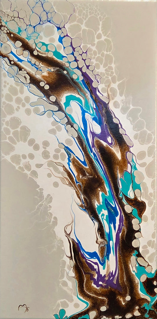 Énergie silencieuse - 24" x 12"