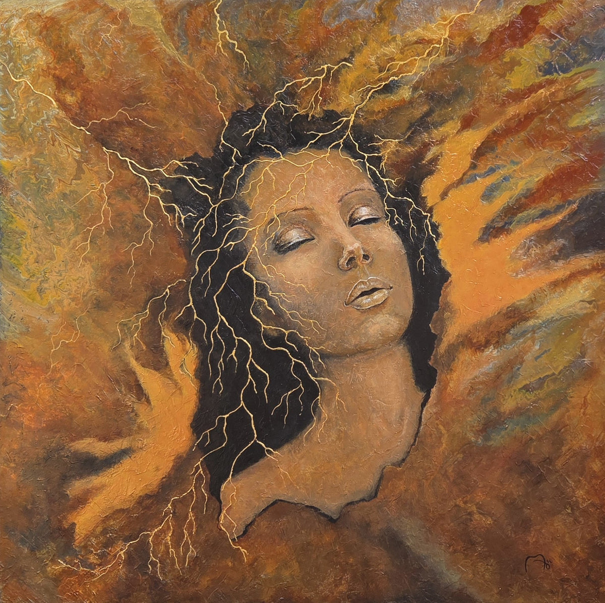 L'Échappée - 36'' x 36''