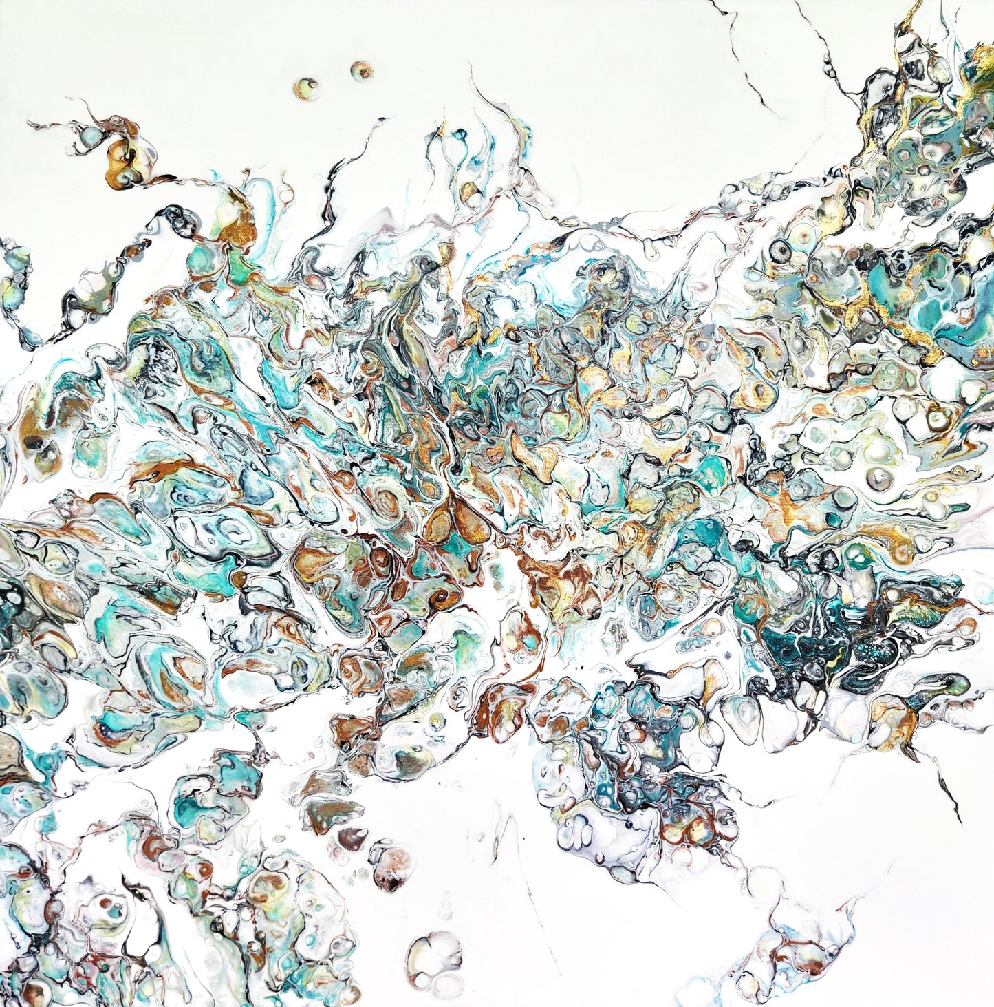 Ma terre - 24" x 24"