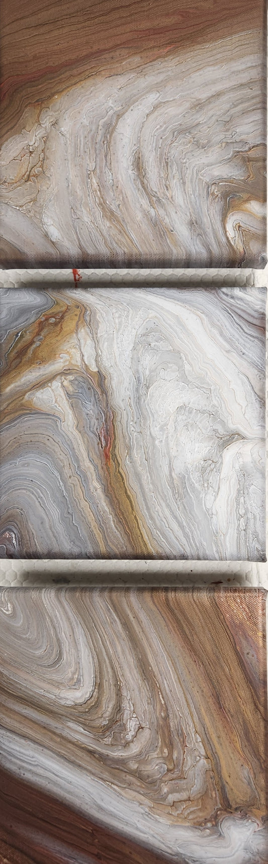 Triptyptique Intemporelle - 3 (8" x8")